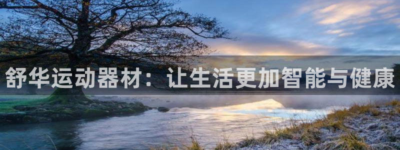 风速官方平台体育:舒华运动器材:让生活更加智能与健康